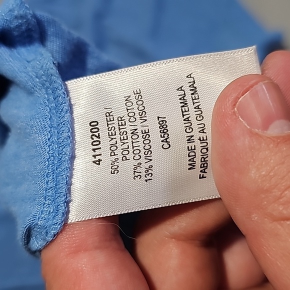 Lucky Brand small blue short sleeve top - Picture 6 of 6